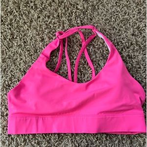 Zyia Hot pink light n tight bra XXL-NWT